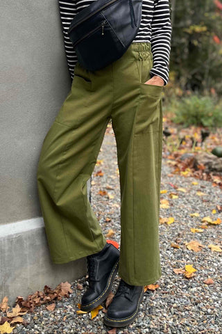 KAZAK Pantalon Oléa - Olive
