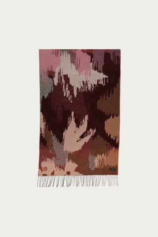 FRAAS Cashmink Scarf Botanical Abstract