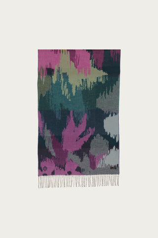 FRAAS Cashmink Scarf Botanical Abstract