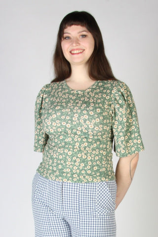 BIRDS OF NORTH AMERICA T-shirt Peahen - Flower Drift