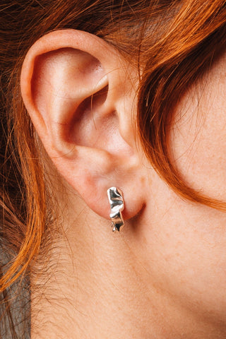 SARAH BIJOUX Petit Anneaux - Ruban