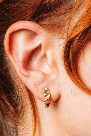 SARAH BIJOUX Petit Anneaux - Ruban