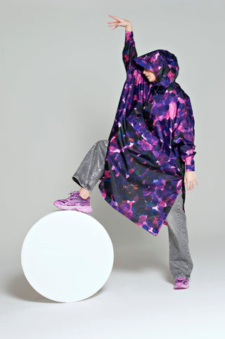 RAINKISS Waterproof Poncho - City Light