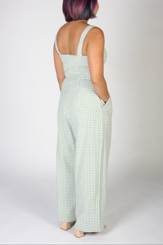 BIRDS OF NORTH AMERICA Combinaison Roadrunner - Vichy Sauge