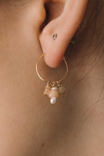 SANDRINE DEVOST Boucles d'Oreilles Trinity