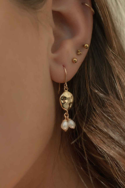 SANDRINE DEVOST Boucles d'Oreilles French
