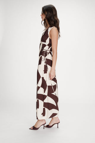 GRACE & MILA Dress Velline - Chocolate