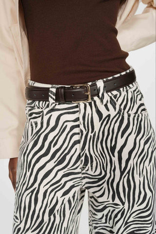 GRACE & MILA Socca Jeans - Zebra