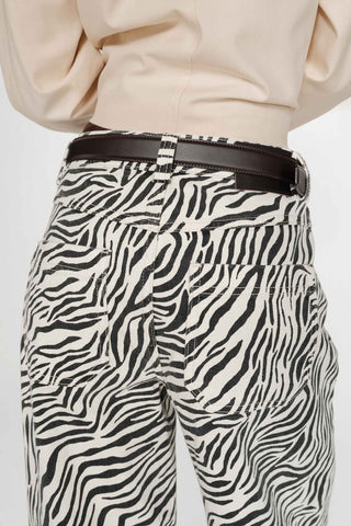 GRACE & MILA Socca Jeans - Zebra