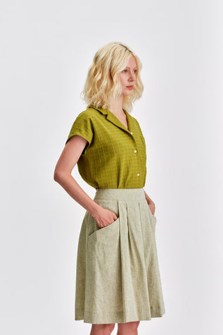 JENNIFER GLASGOW Chemise Dionne - Olive