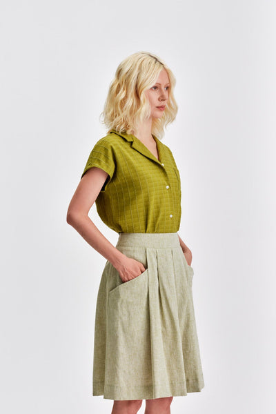JENNIFER GLASGOW Chemise Dionne - Olive