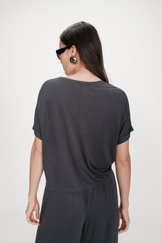 GRACE & MILA T-shirt Parma - Anthracite