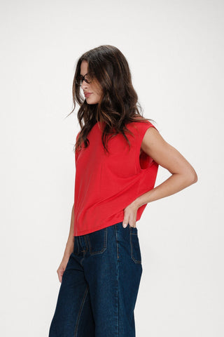 GRACE & MILA T-shirt Rimbaud - Rouge