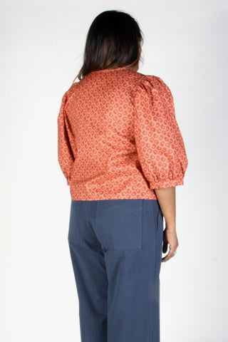 BIRDS OF NORTH AMERICA Blouse Serin