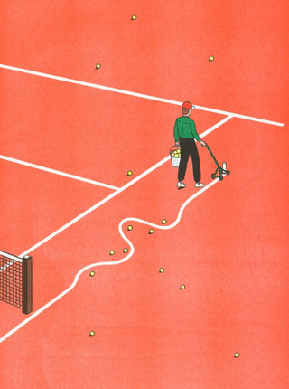 KIBLIND Affiche Simon Bailly - Roland-Garros