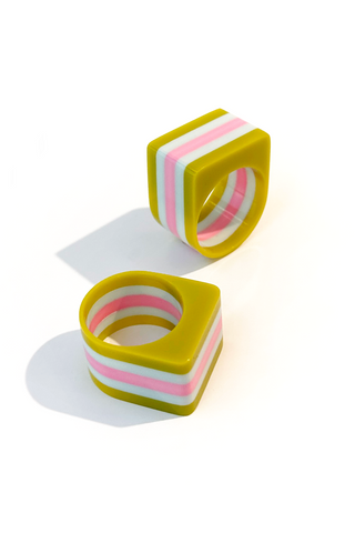 COMBINIST GOOD Bague Slab