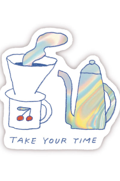 FOONIE Autocollant Slow Coffee