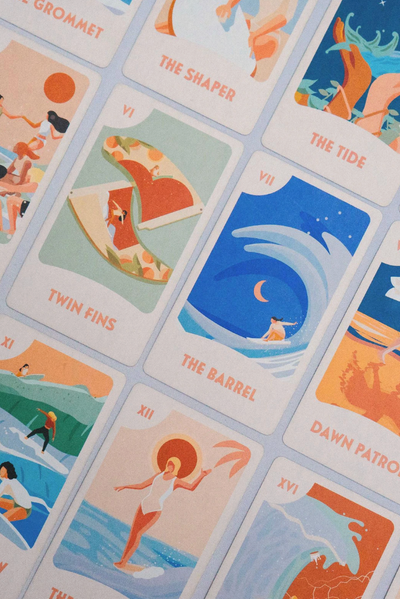 SURF TAROT - Jeu de Tarot Surf