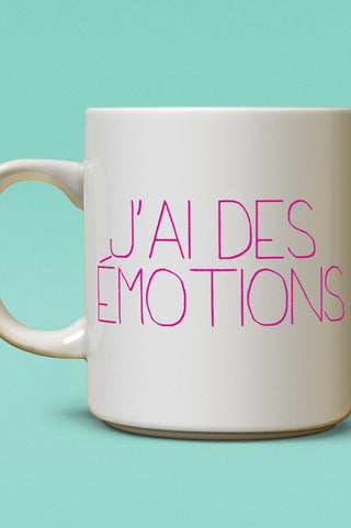 OUI MANON Tasse - J'ai des émotions