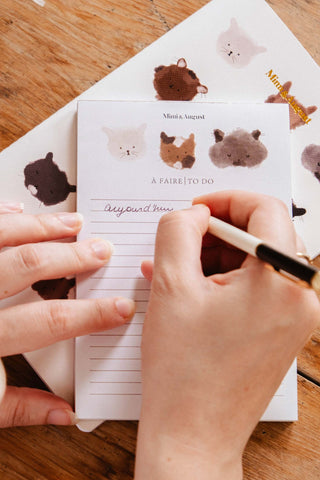 MIMI & AUGUST Bloc-Notes Purrfect