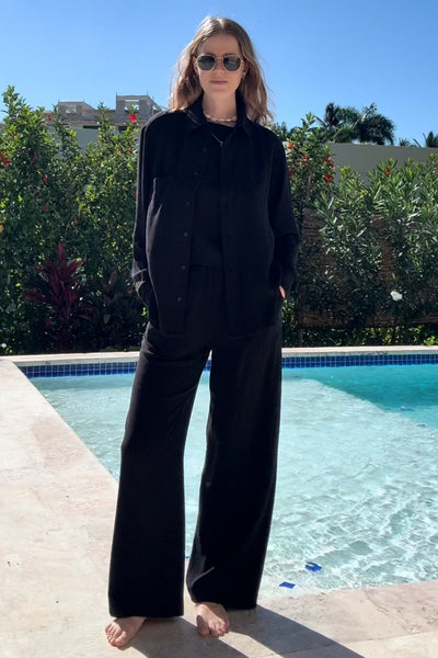 VALERIE C. Linen Pants