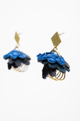 VEINAGE Snow Flower Earrings
