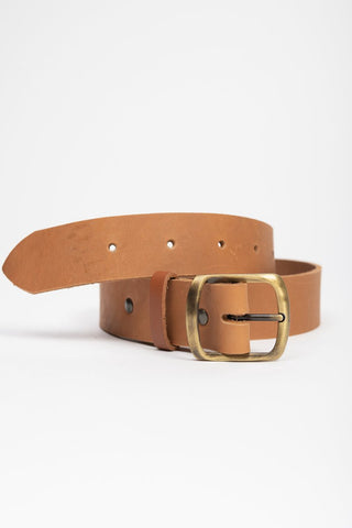 VEINAGE Ceinture Fine en Cuir