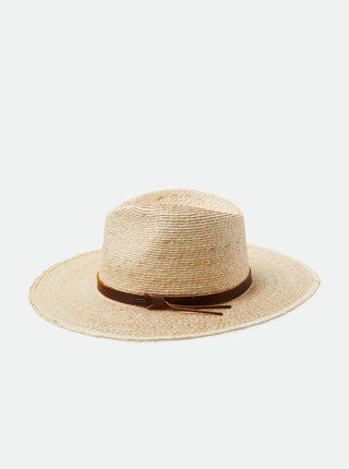 BRIXTON Field Proper Hat - Natural and Brown