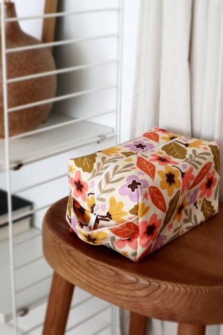 FREON COLLECTIVE Trousse à Maquillage - Mod Floral