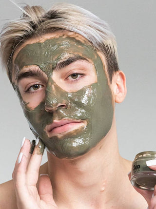 OM ORGANICS Detoxifying Mask - Charcoal and Matcha