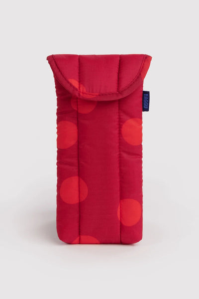 BAGGU Etuis à Lunettes - Polka Dot Rouge