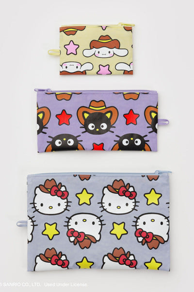 BAGGU Pochettes Plates - Hello Kitty Western