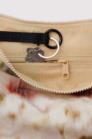 BAGGU Sac Moyen Crescent Nylon - Abstract Floral