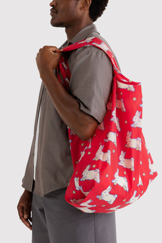 BAGGU Sac Réutilisable Grand - Lapin