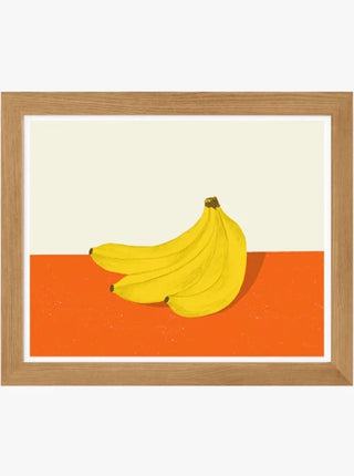 ANNE JULIE DUDEMAINE Affiche Bananes Mûres