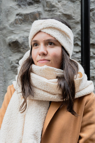 GIBOU Bandeau Molletonné Bouclé