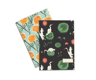 HALFPENNY POSTAGE Carnet Crane Lake