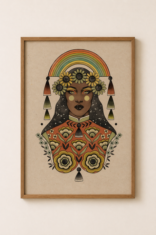 HILARY JANE Affiche Here Comes The Sun