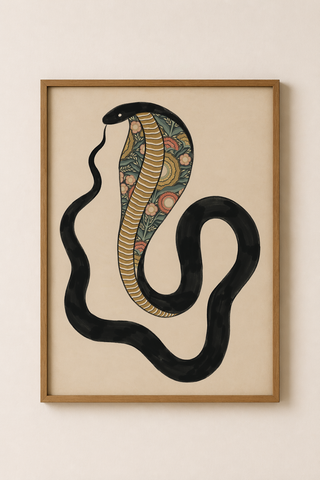 HILARY JANE Affiche Garden Snake