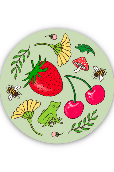 FOONIE Autocollant Fruity Nature