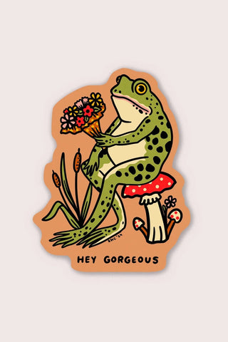 STAY HOME CLUB Autocollant - Hey Gorgeous