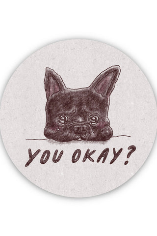 FOONIE Autocollant Bulldog Français