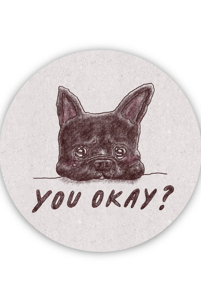 FOONIE Autocollant Bulldog Français