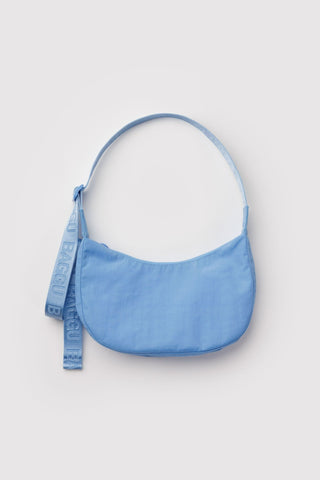 BAGGU Small Crescent Nylon Bag - Pool
