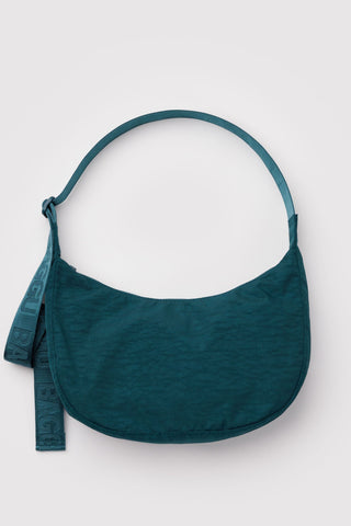BAGGU Small Crescent Nylon Bag - Deep Sea
