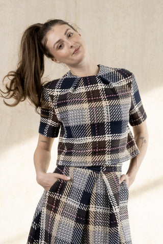 BODYBAG Blouse Morrison - Dipsy Plaid