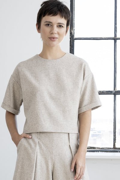 BODYBAG Blouse Sussex - Sand