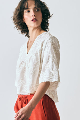 DAGG & STACEY Blouse Shaw - Craie