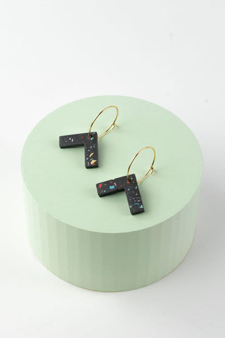 COLLAGE STUDIO Boucles d'Oreilles V