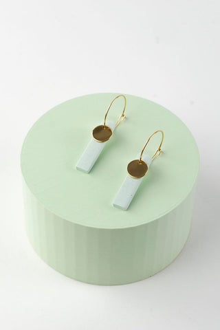 COLLAGE STUDIO Boucles d'Oreilles Rectangle